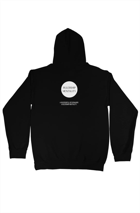 rulership mentality - black (white bg) [high res]
