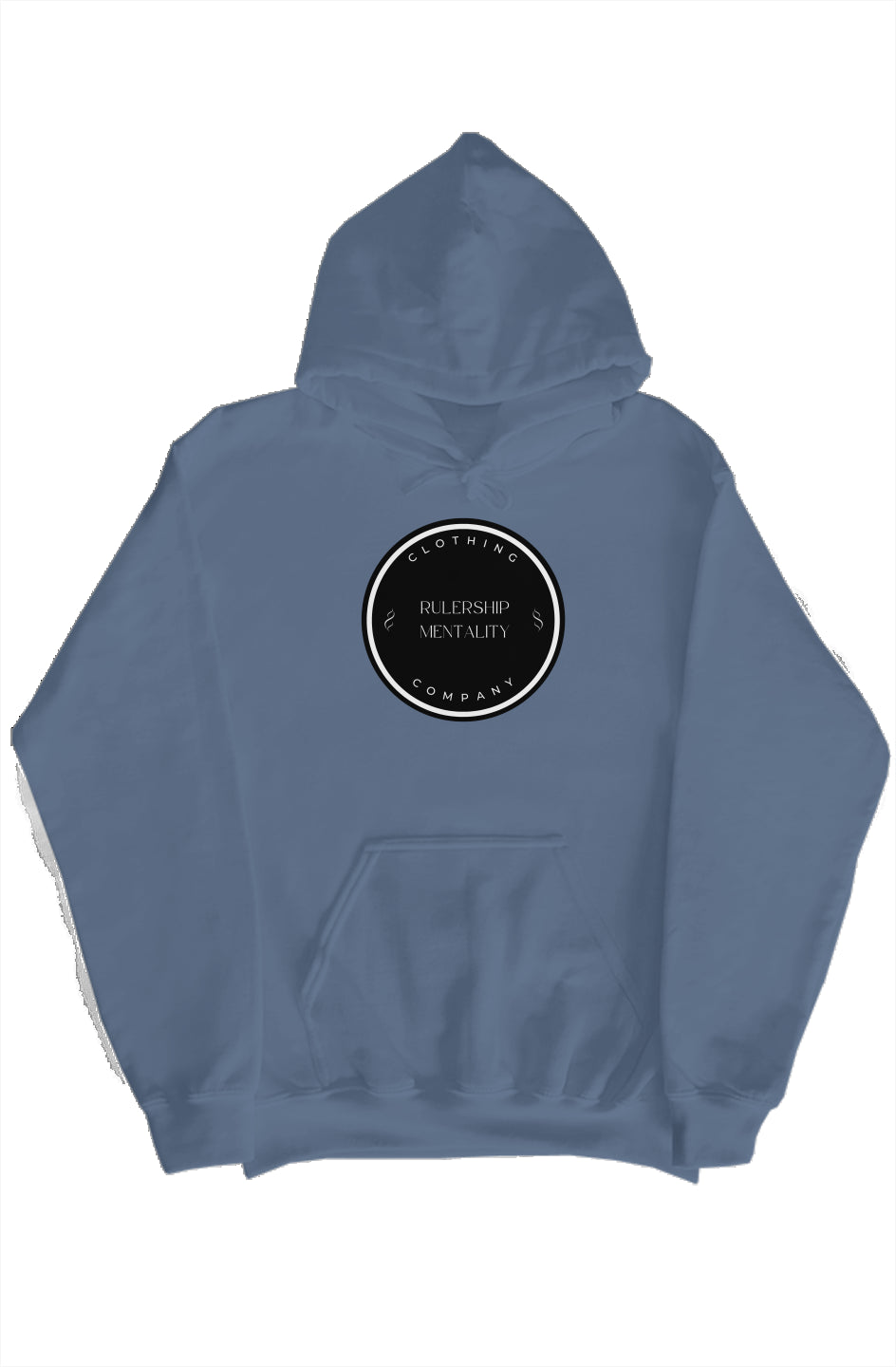 official rulership mentality hoodie - blue (black 